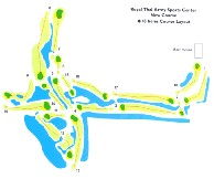 Royal Thai Army Golf Club - Old Course & New Course - Layout